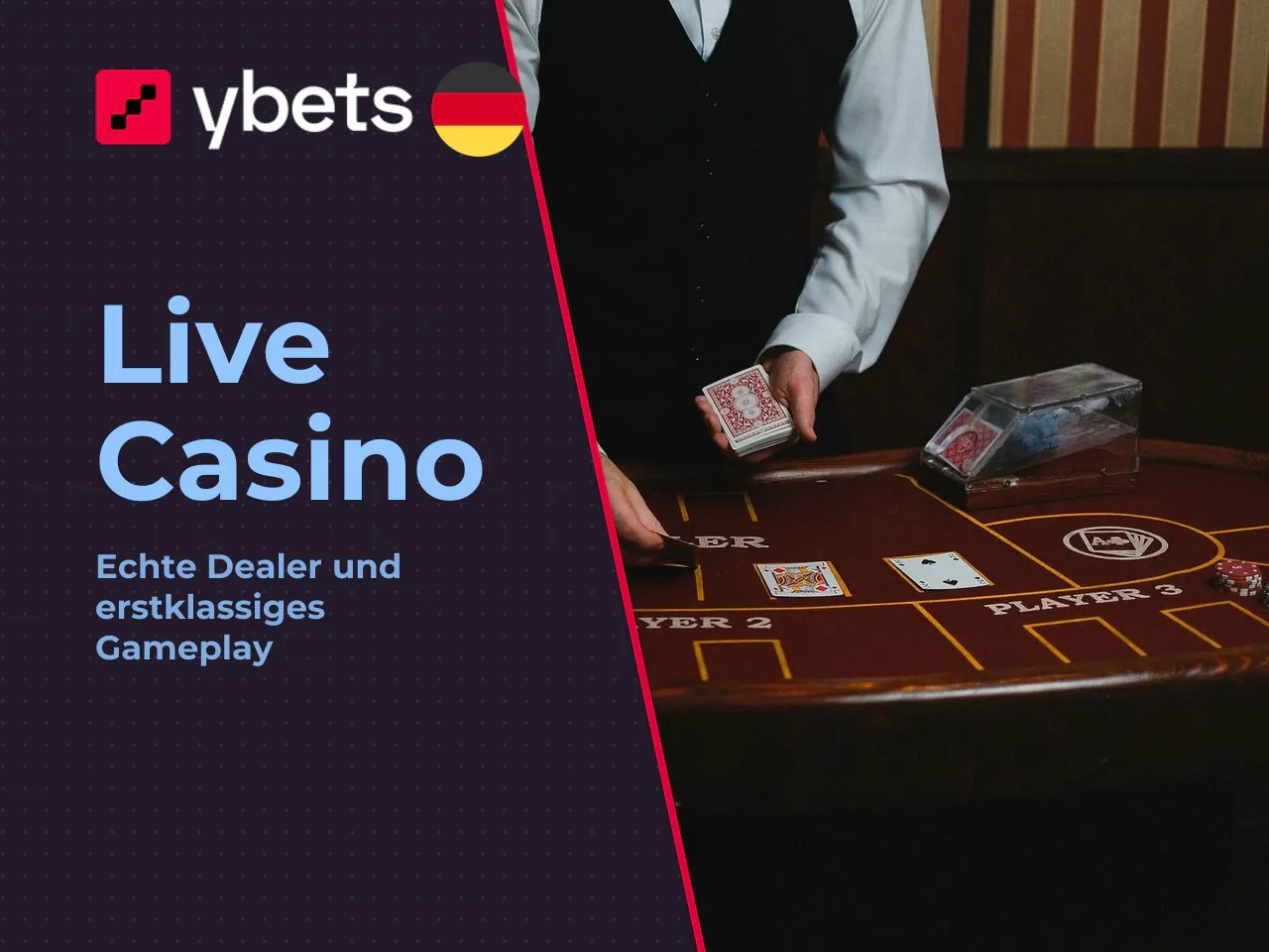 Live Dealer, Roulette, Blackjack und Poker