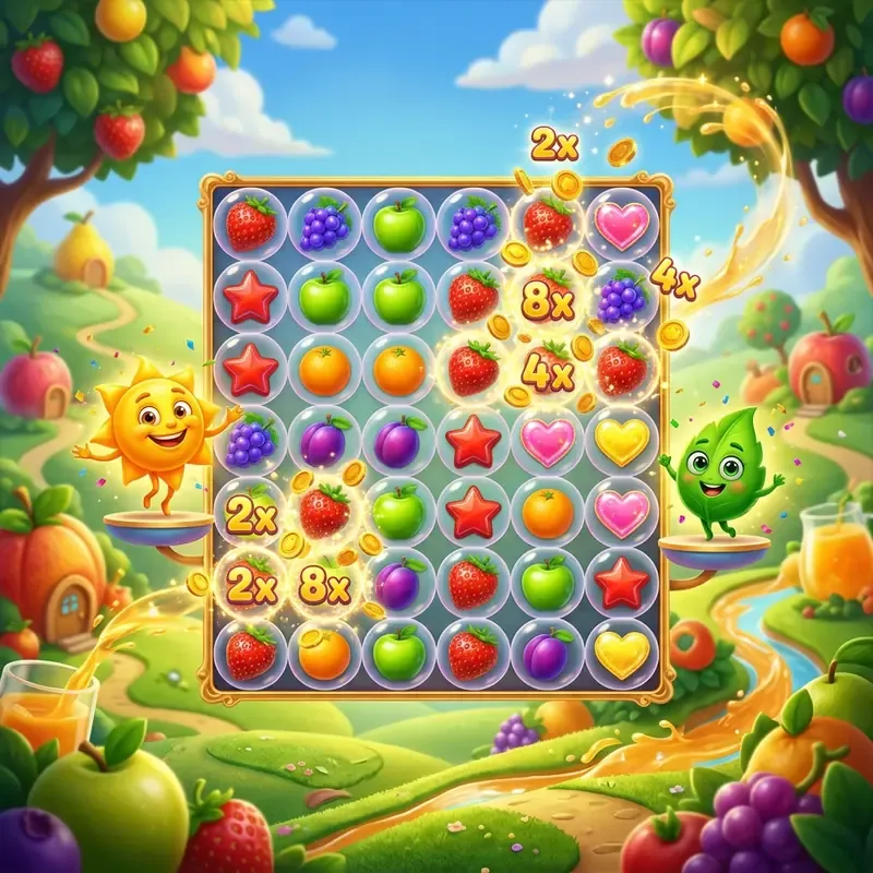 Fruit Party Slot Demo, RTP, Bonusfunktionen