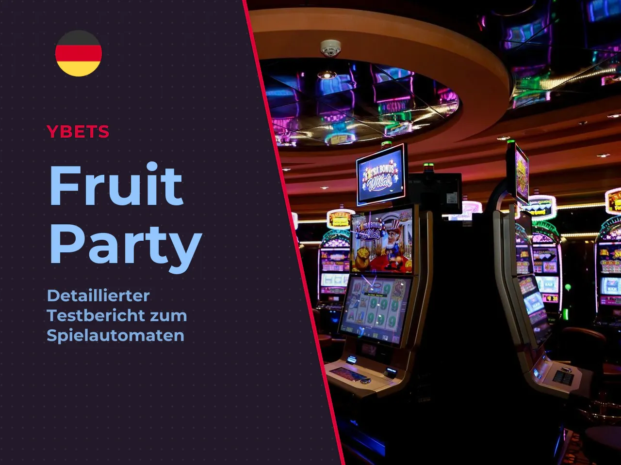 Fruit Party Slot Übersicht des Spielautomaten