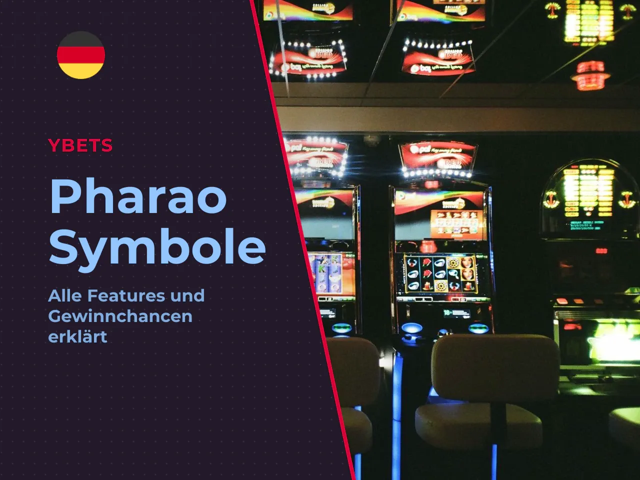 Wild- und Mystery-Symbole des Pharao. Das