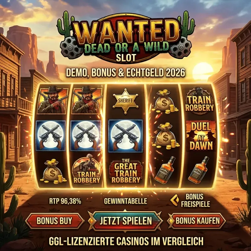 Wanted Dead or a Wild Slot