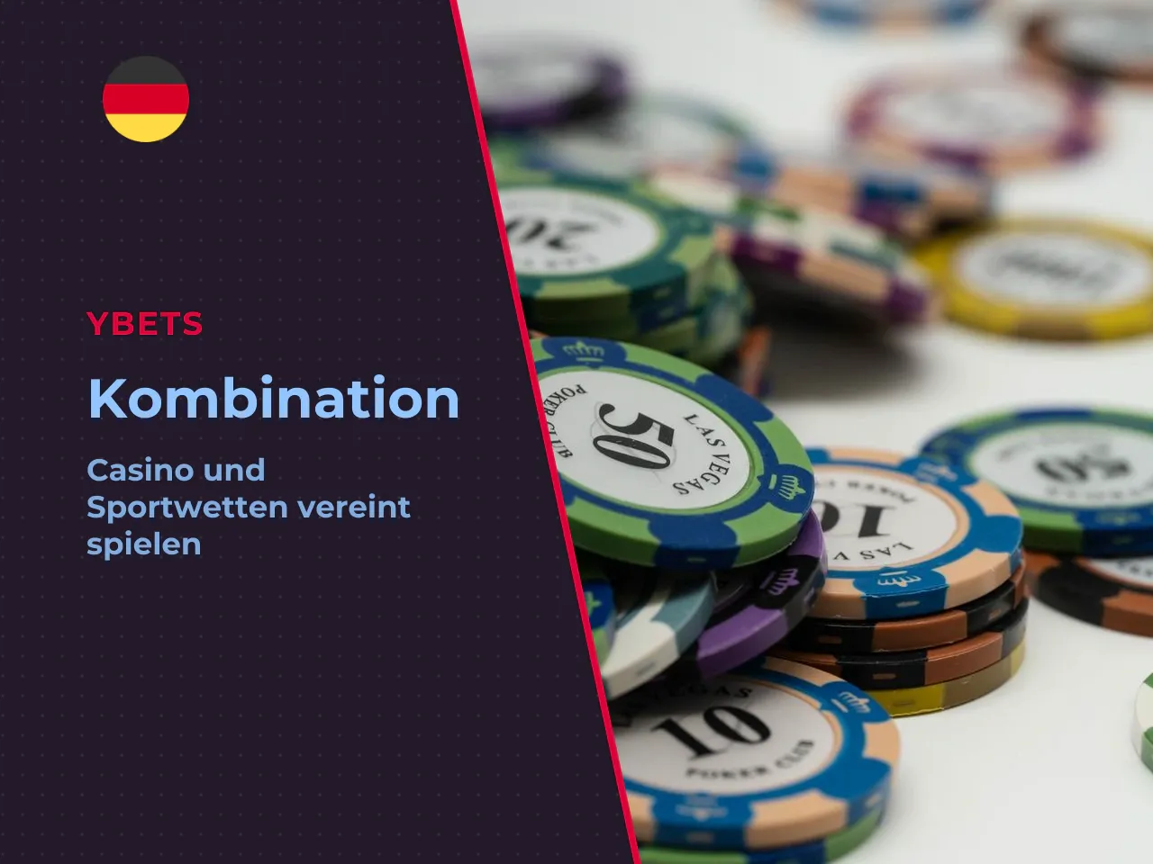 Casino und Sportwetten bei Ybets. Die