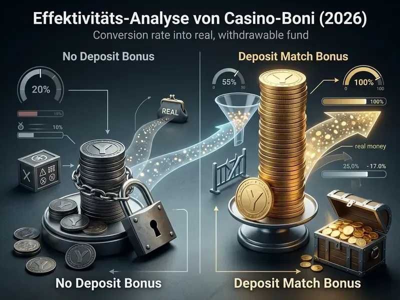Ybets No Deposit Bonus im Vergleich zum Einzahlungsbonus, Umwandlungsrate in Echtgeld