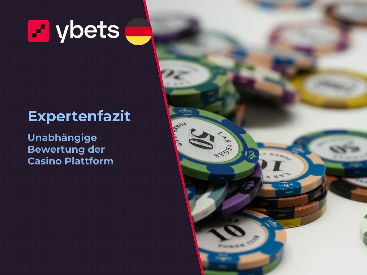 Fazit redaktioneller Check. Ybets Casino ist