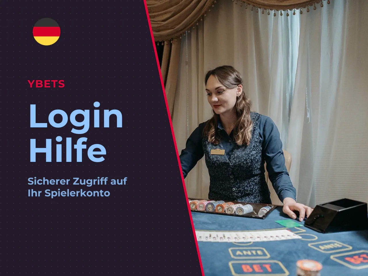 Allgemeiner Aufbau der Login-Seite und Zugangspfad