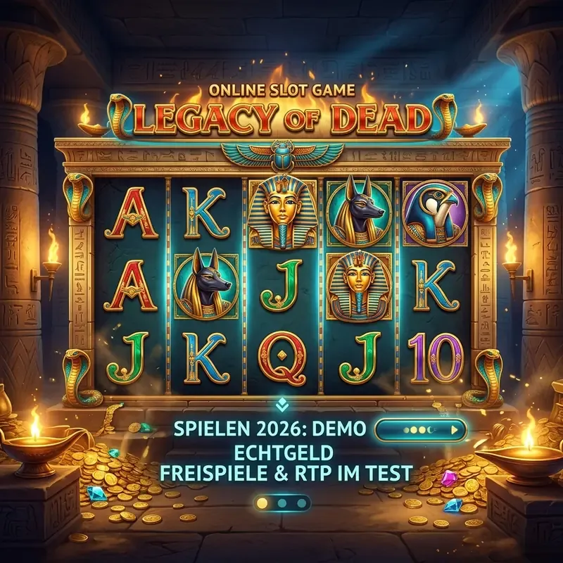 Legacy of Dead Slot spielen Demo