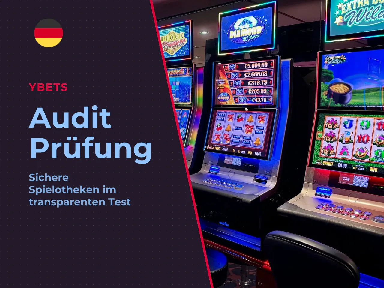 Bei einem Audit von lizenzierten Online-Spielotheken