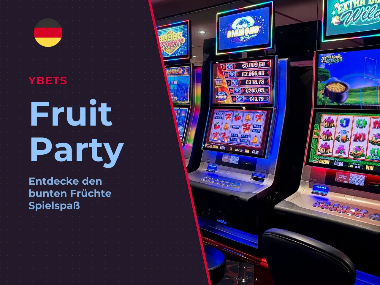 Format Fruit Party Online-Slot mit Früchte-Thema