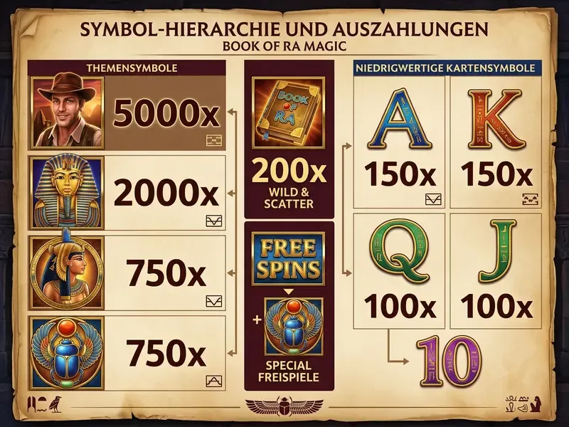 book of ra magic symbole