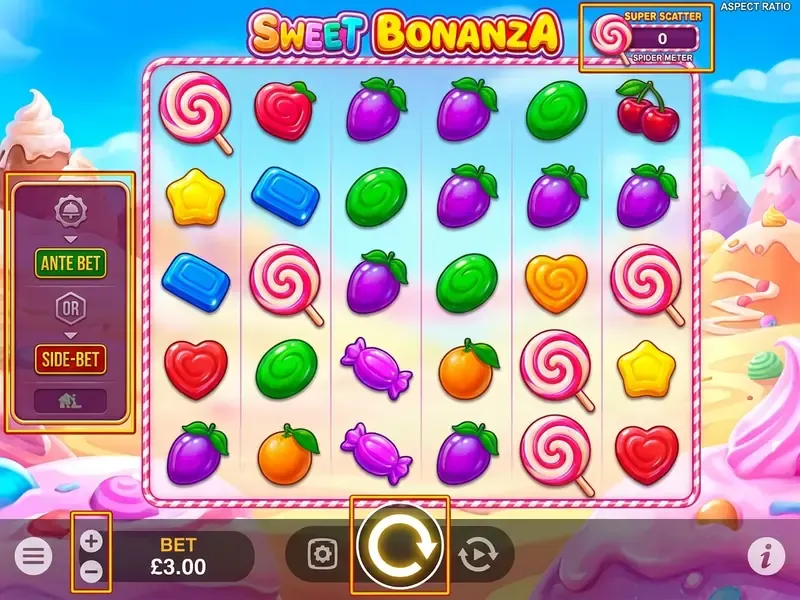 sweet bonanza super scatter spielen