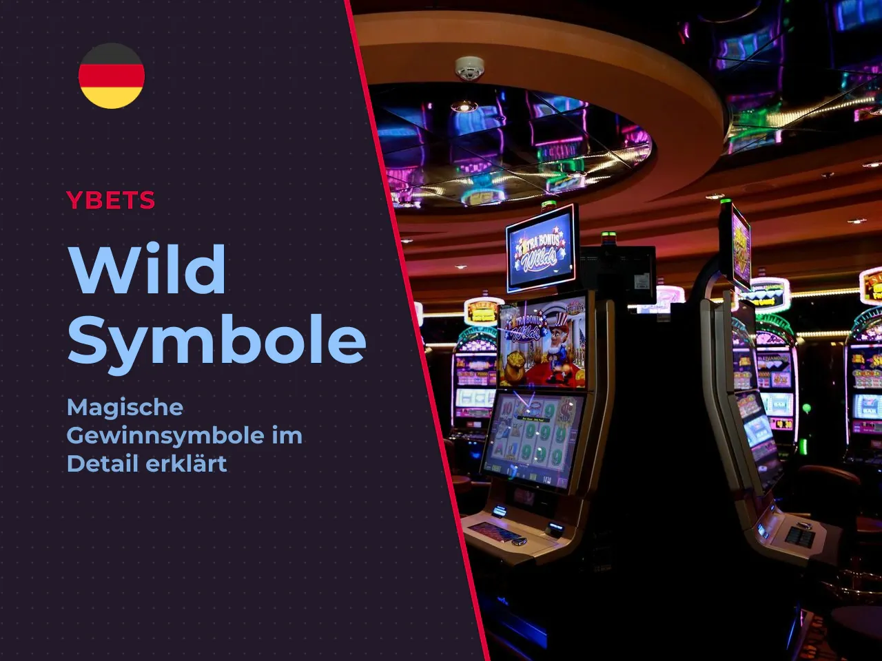 Wild Symbol als Ersatz für Gewinnsymbole