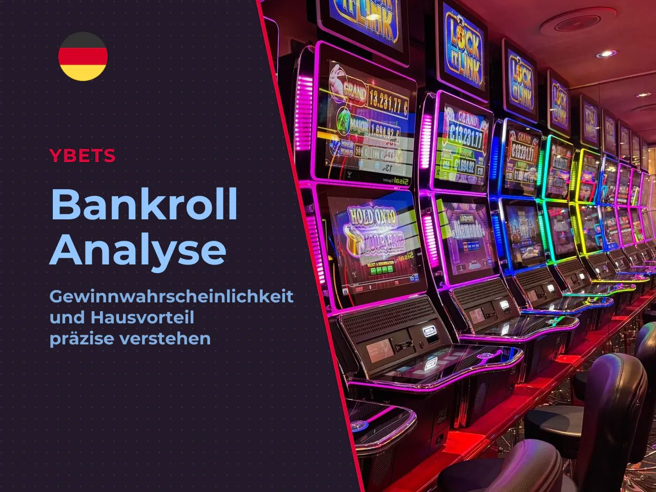 Mathematische Bankroll-Analyse Hausvorteil gegen Spieldauer. Bei