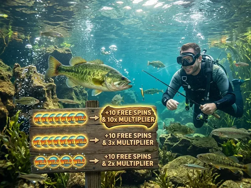 Big Bass Bonanza Freispiele und Multiplikatoren