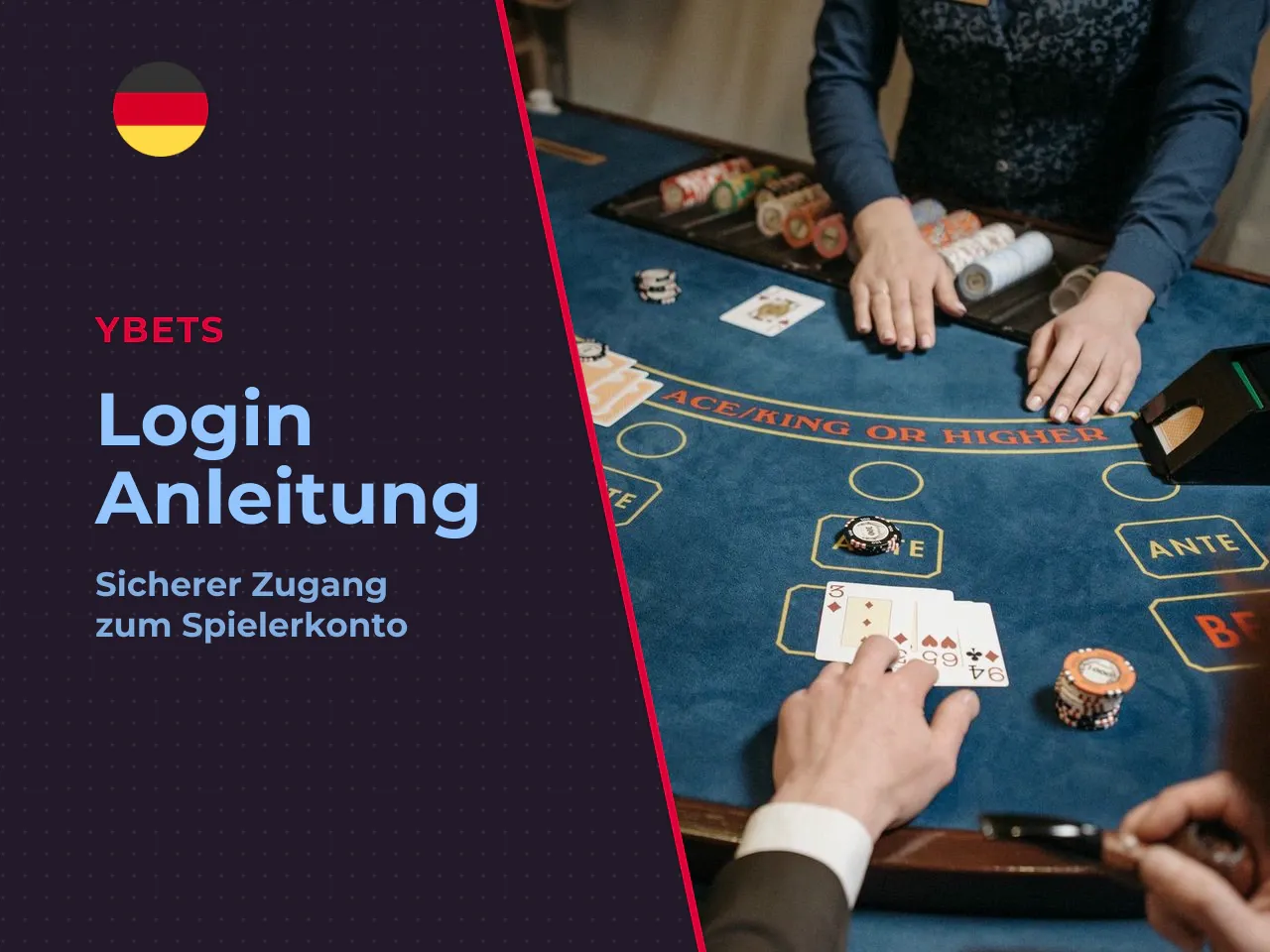 Schritt für Schritt Ybets login am